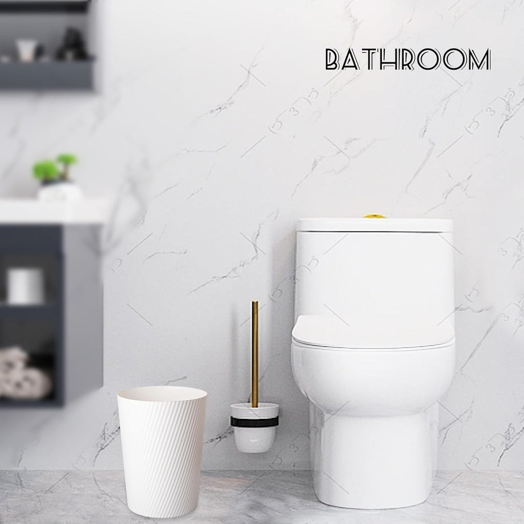Small Trash Can Wastebasket Garbage Can Container Bins for Bathrooms, Laundry Room, Kitchens, Offices, Kids Rooms