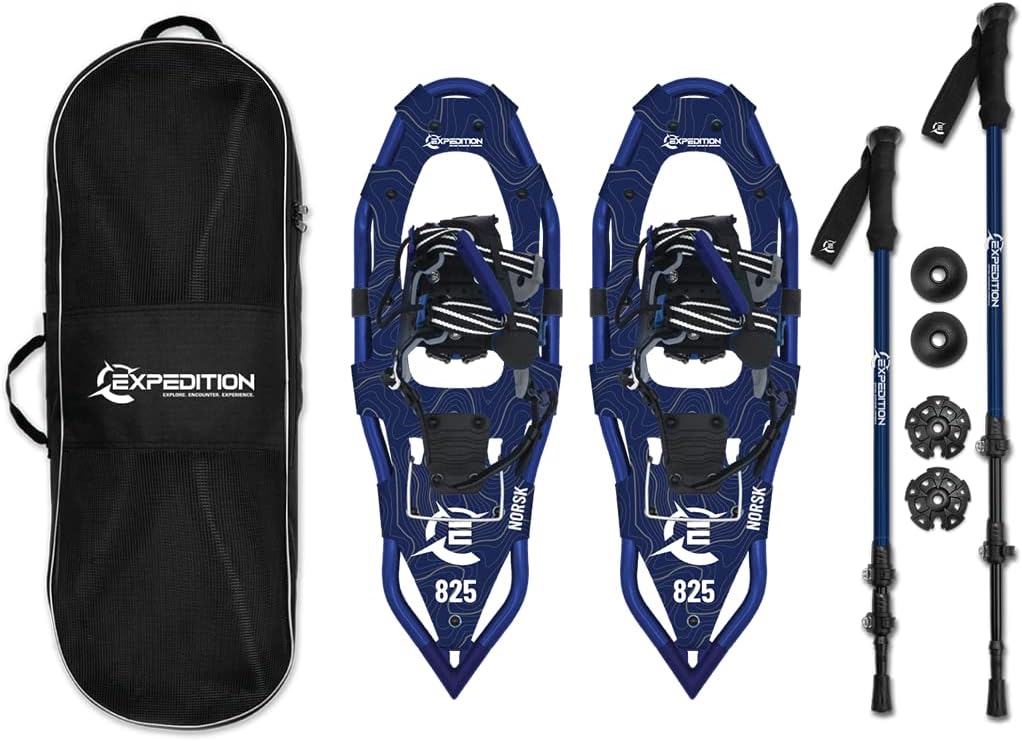 Ligthweight Aluminum Frame Snowshoe Kit