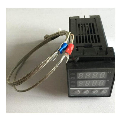REX-C100 PID Digital Temperature Controller REX-C100FK02-V*an with 1M thermocouple K SSR Output