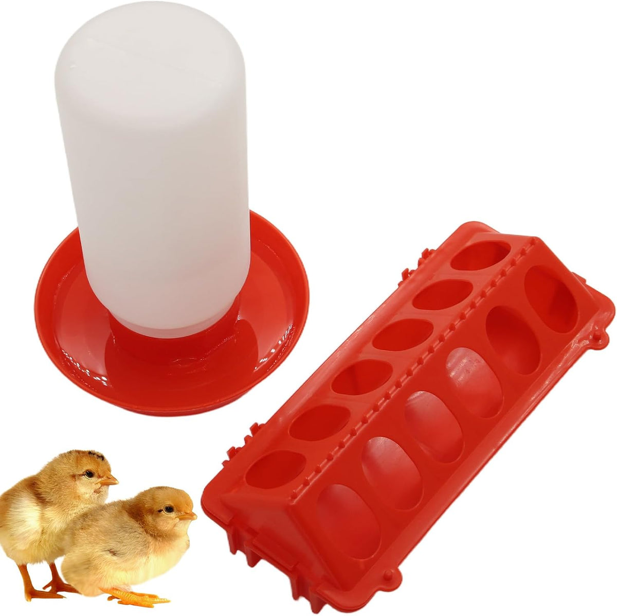 Chicken Feeder and Waterer Kit