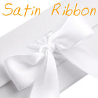 Large White Gift Box with Lid for Presents 13x9.7x3.4 Inches