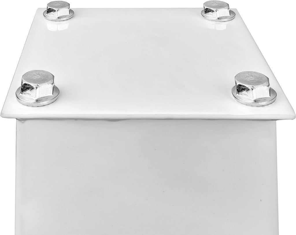 In-Ground Heavy Duty Steel Mailbox Post for Mail Boss Mailboxes | Rot-proof alternative to wood posts, powder-coated