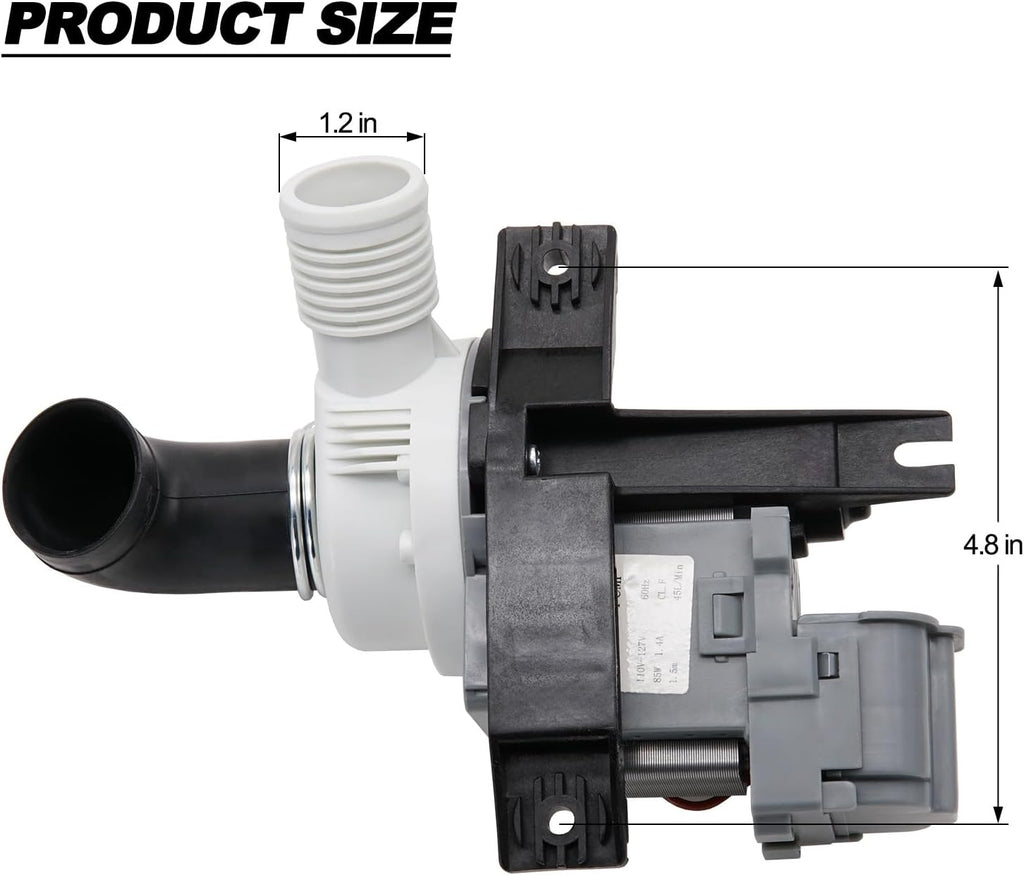 MVWB750WQ1 MVWB300WQ1 MVWB750WQ0 MVWB700VQ0 Washer Drain Pump for Maytag