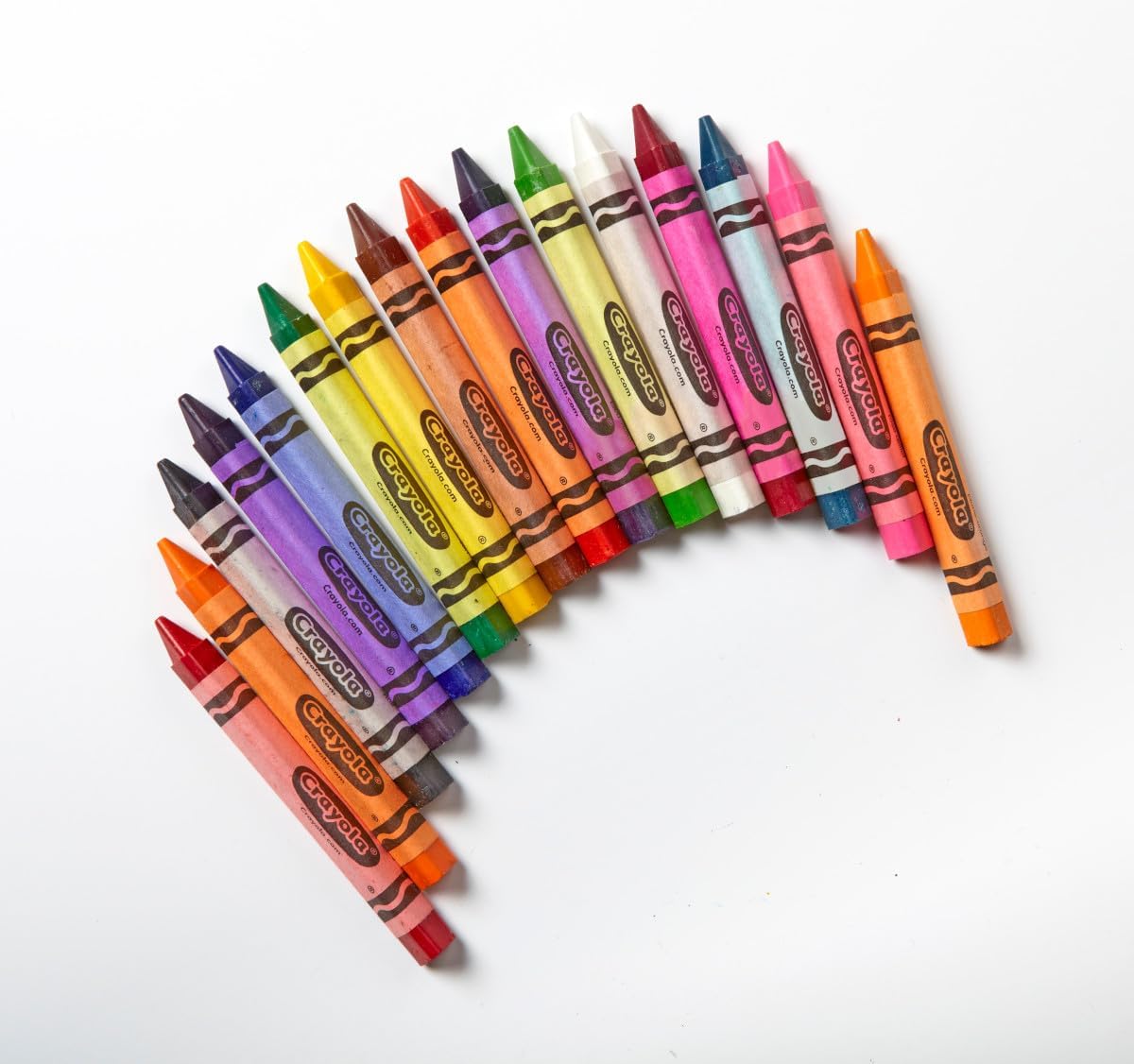 Triangular Crayon Classpack (256ct), 16 Colors, Bulk Toddler Crayons, Teacher Classroom Must Haves, School Supplies