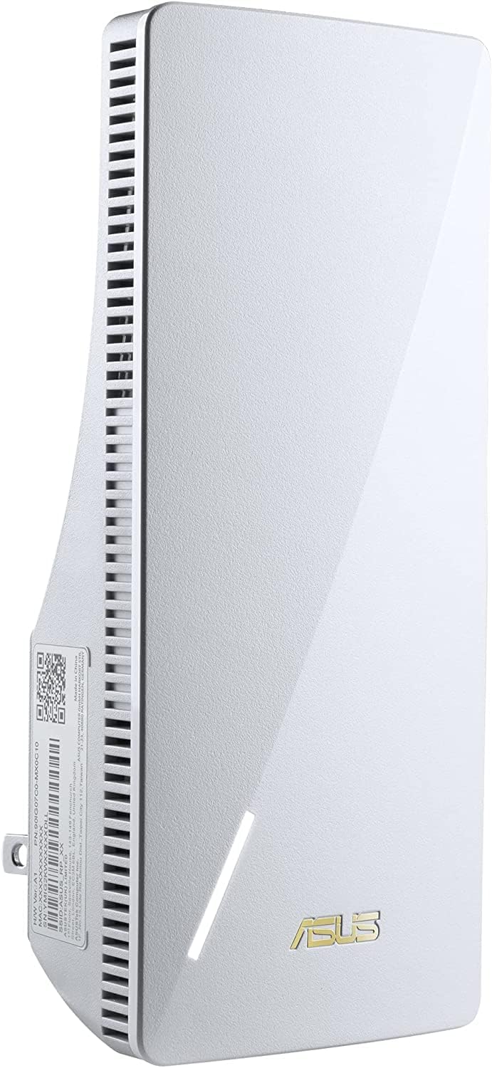 RP-AX58 AX3000 Dual Band WiFi 6 (802.11ax) Range Extender, AiMesh Extender for Seamless mesh WiFi; Works with Any