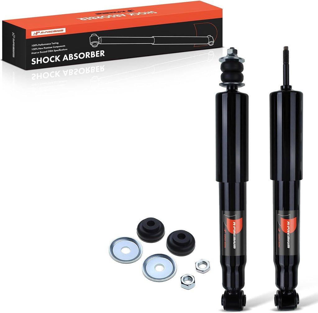 A-Premium Front Shock Absorbers, Set of 2 - Compatible with Ford