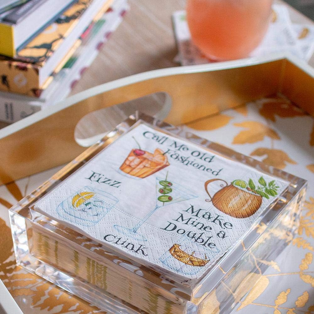 Cocktail Hour Paper Cocktail Napkins - 20 Per Package