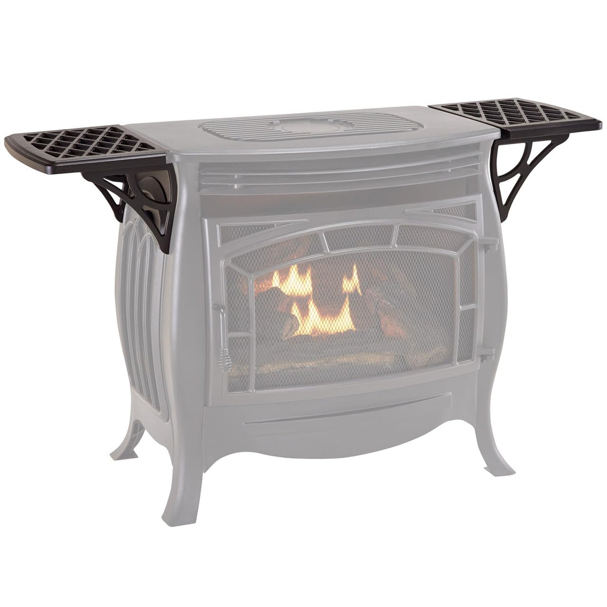 Duluth Forge Shelves for Ventless Gas Stove - Model# FDSR25SG