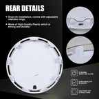14 Inch Full Aero disc Wheel Covers for Steel Wheels White-Rabbit