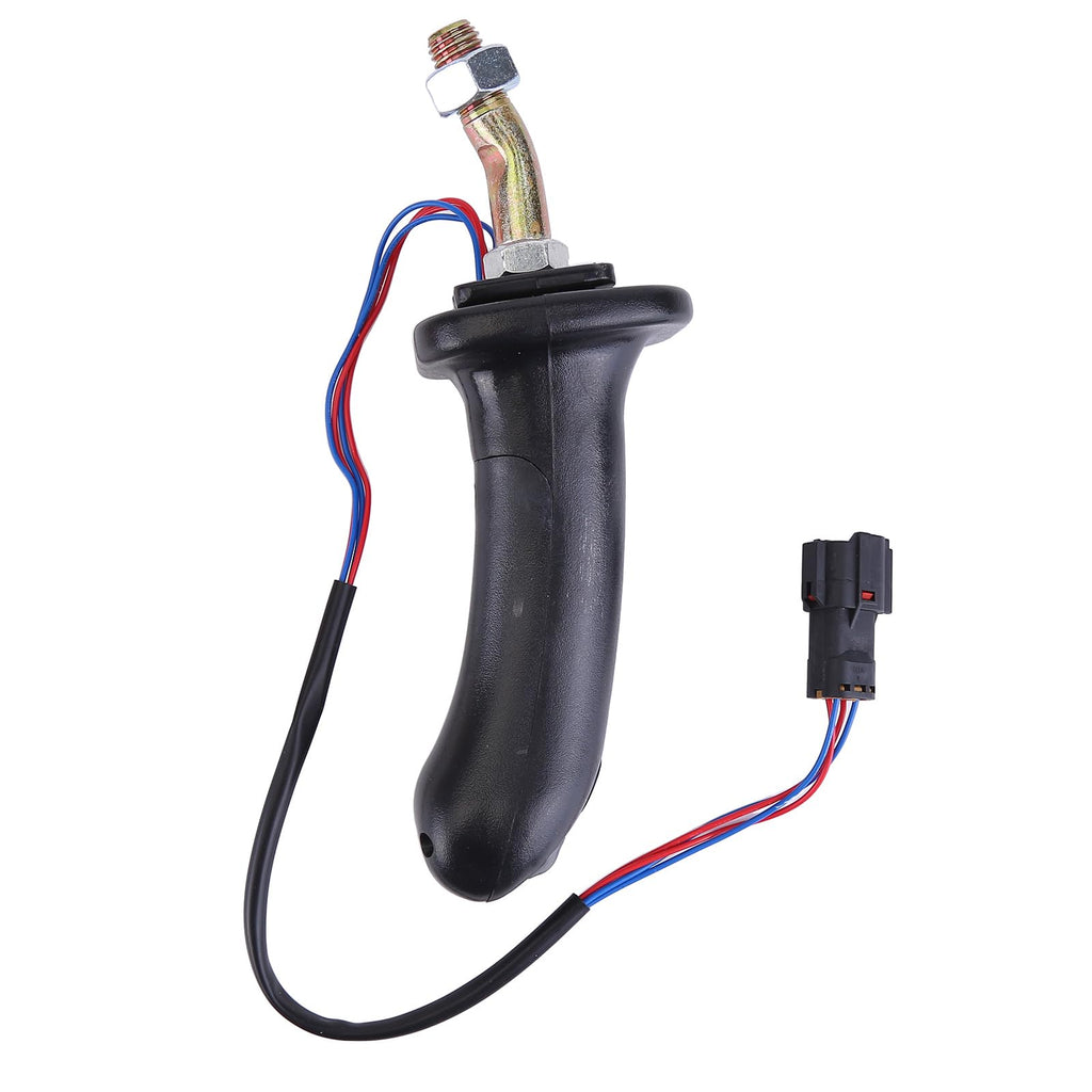 2 Button Excavator Joystick Handle Compatible for Caterpillar Skid Steer