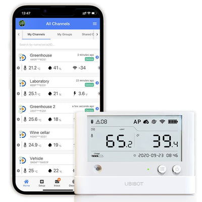 WS1-Pro WiFi Temperature Humidity Illumination Monitor - Accurate Sensing, Multiple Alerts, External Probe Expansion
