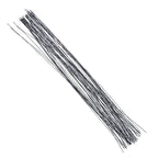 26 Gauge Black Floral Wire 16 inch,50/Package