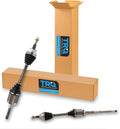 TRQ Front 2 Piece CV Axle Shaft Assembly Set