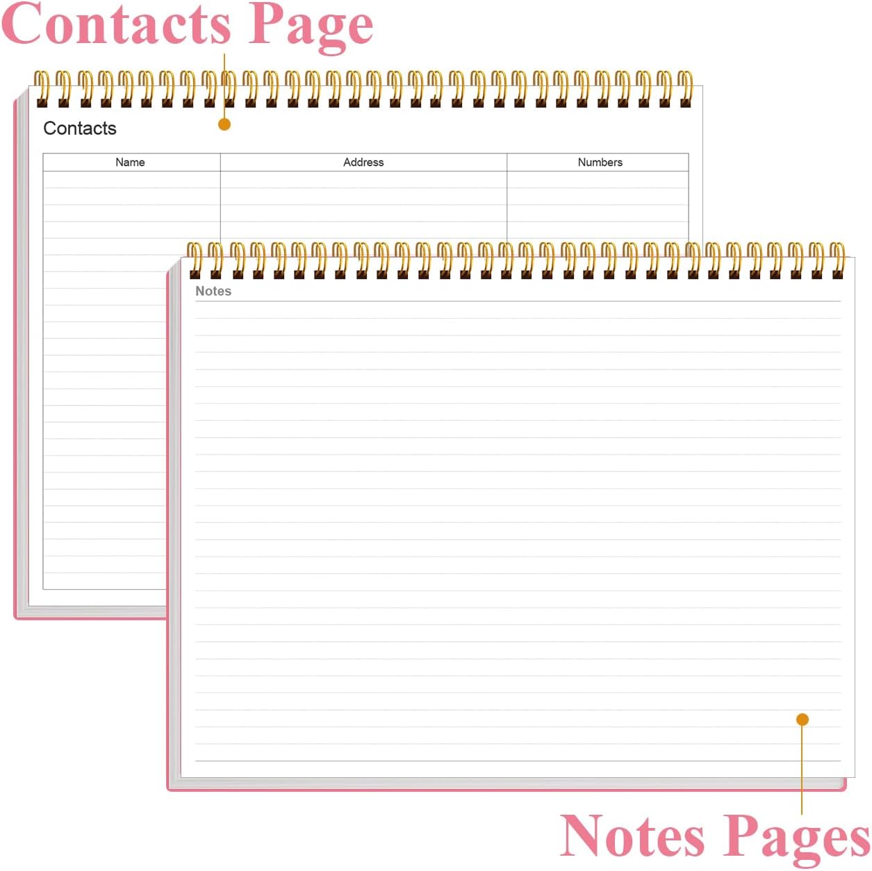 Weekly Productivity Planner - 8.5" x 11" Dashboard Desk Notepad Has 6 Focus Areas to List Tasks for Goals, Projects