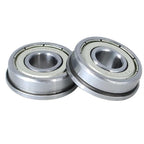 Deep Groove Ball Bearing 1 PC Deep Groove Ball Bearing with Flange F6200 6201 6202 6203 6204 6205 6206ZZ/2RS (Size : F6205-ZZ 25x52x15mm)