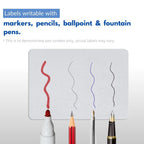 Self-Adhesive Writable Blank Paper Label Stickers - 17x85mm