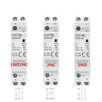 GEYA Automatic Modular Contactor Household Circuit Control Din Rail Mount 2Pole 25A 2NO AC48V