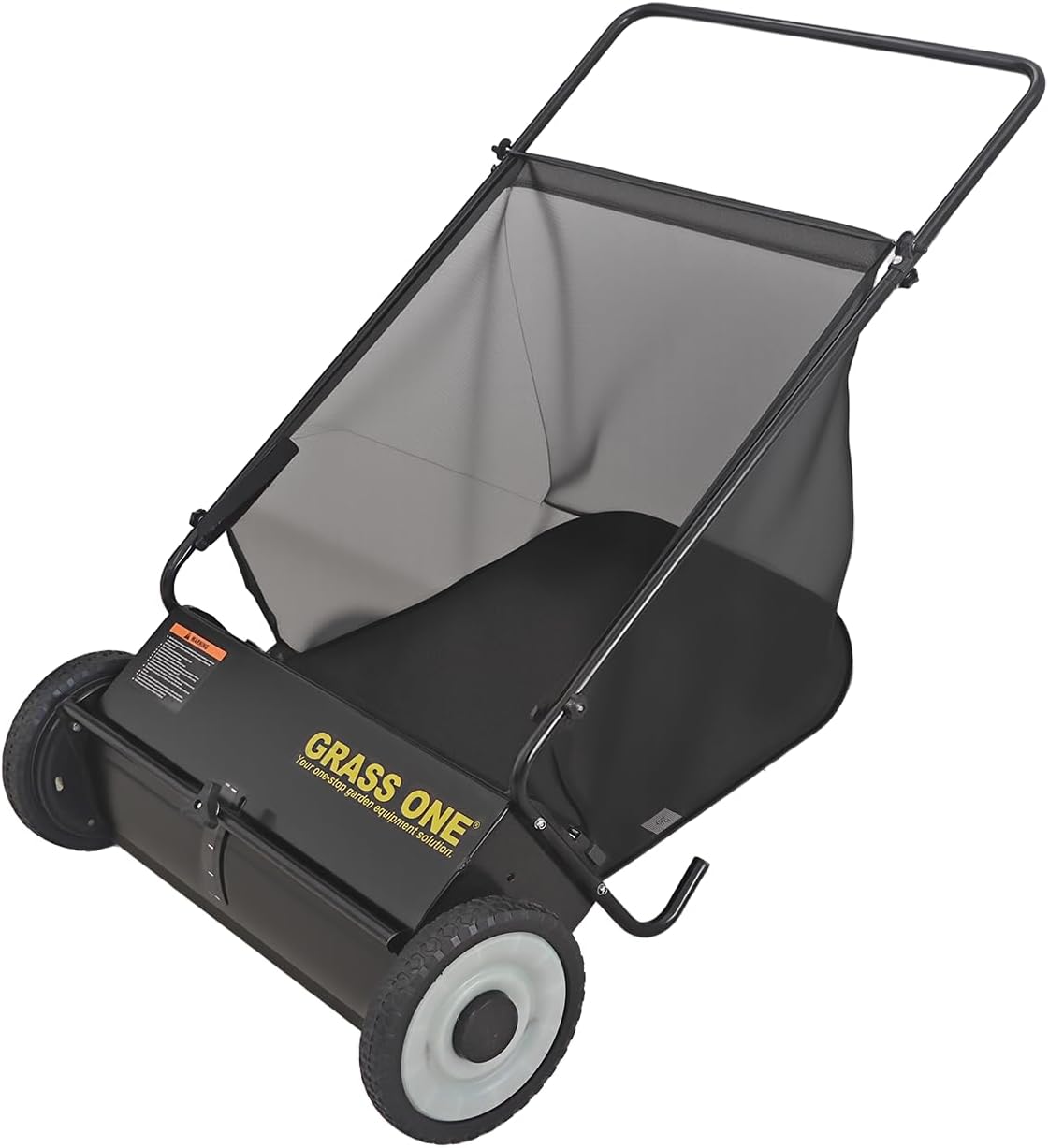 26 Inch Push Lawn Sweeper with 7 Cu.Ft Collection Bag