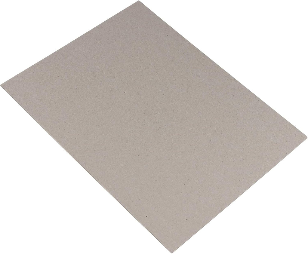 50 PCS 80PT Chipboard, 10 x 12.5 inch 2 mm Book Board Grey Binder Board, Backing Scrapbooking Sheets for Book Binding