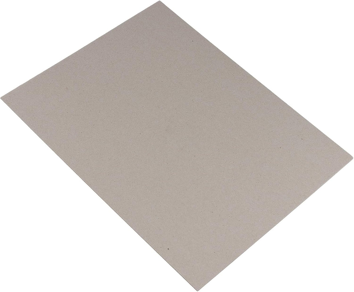 50 PCS 80PT Chipboard, 10 x 12.5 inch 2 mm Book Board Grey Binder Board, Backing Scrapbooking Sheets for Book Binding