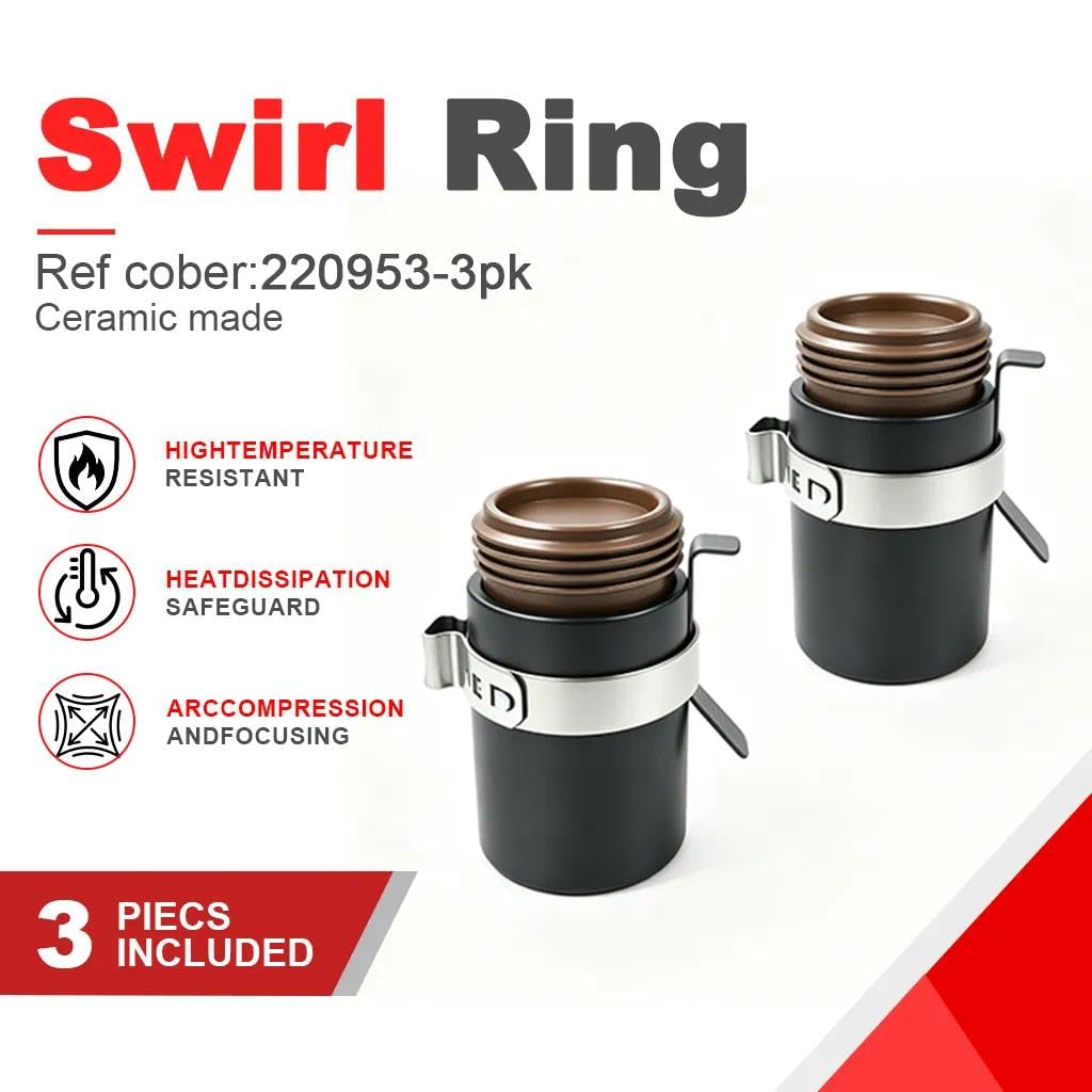 3PK 220953 Retaining Cap ohmic Replacement Fits Powermax 45XP 65 85 105 Plasma Consumables Cutting Torch Duramax