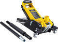 Low Profile Floor Jack 2 Ton (4400 lbs), Heavy Duty Aluminum Hydraulic Racing Floor Jack, Hydraulic Car Jack, Dual