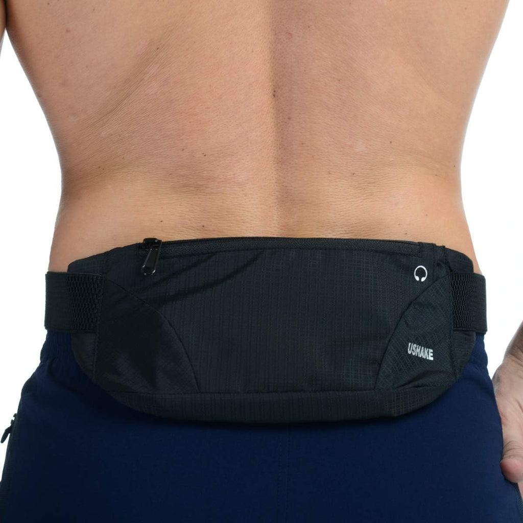 Running Belt,Men or Women Ultra Light Bounce Free Waist Pouch Bag Fitness Workout Belt Sport Waist Pack Exercise