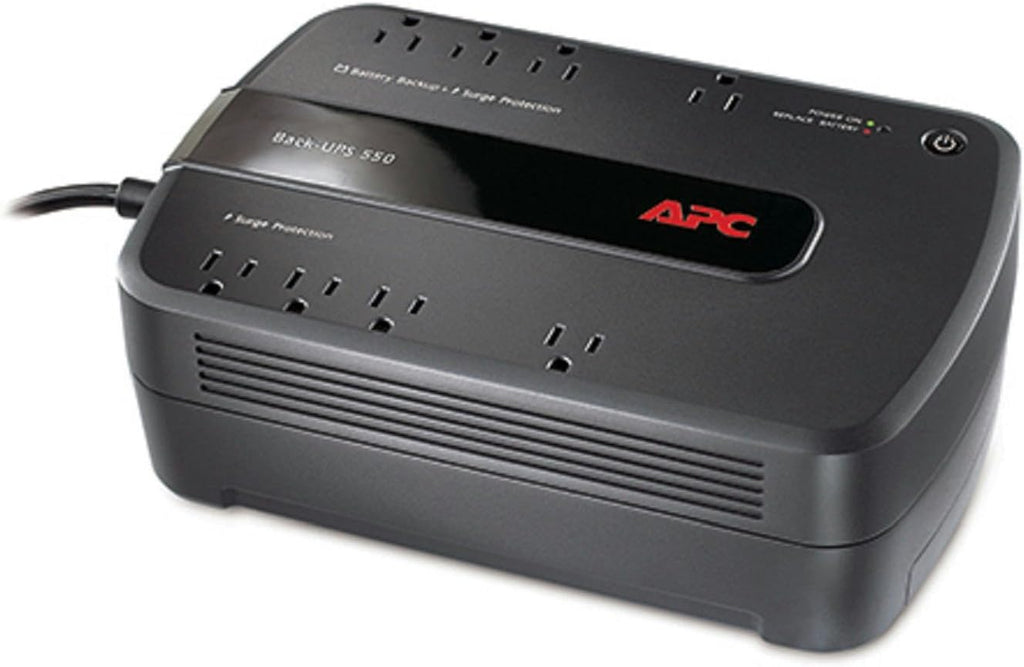 UPS Battery Backup for Computer, BE550G Surge Protector with Battery Backup, Dataline Protection