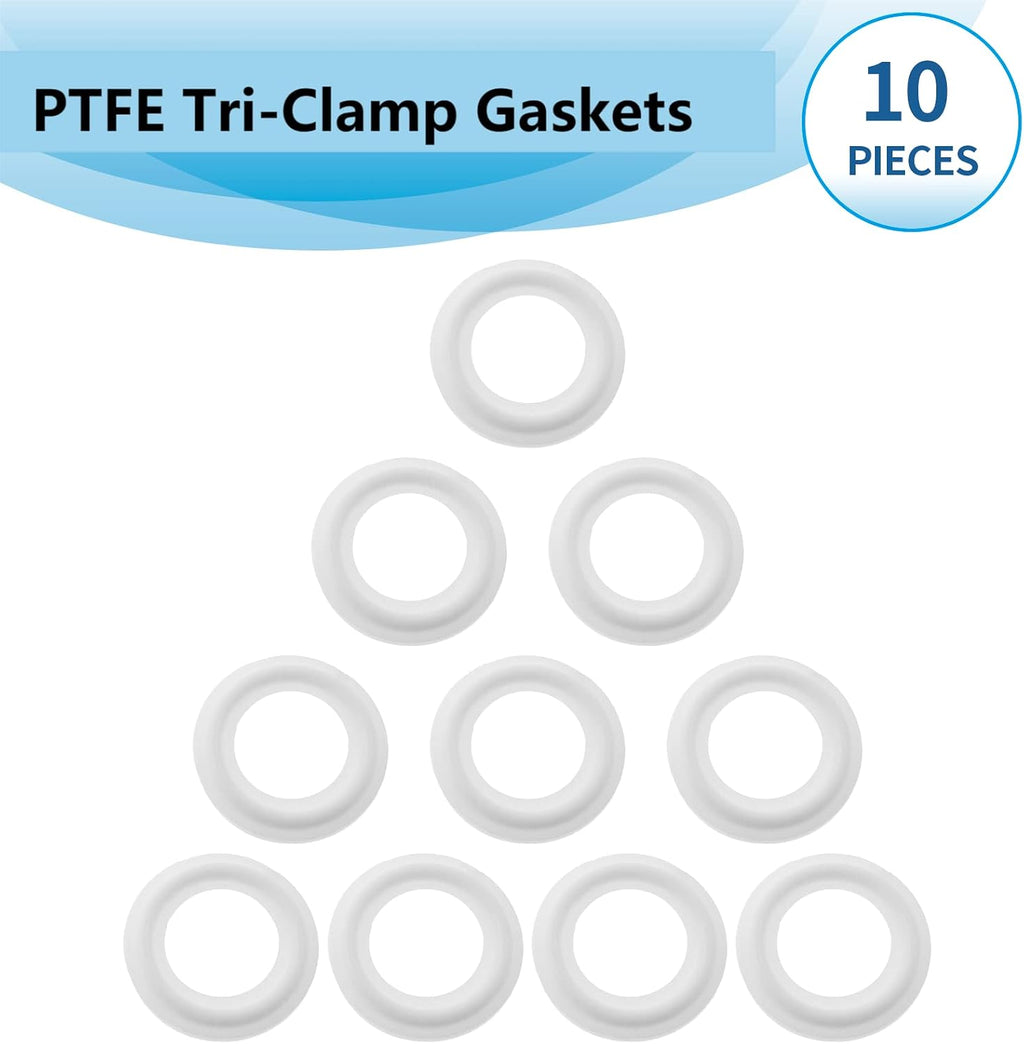 3/4" Tri Clamp Gasket, 10Pcs