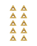 10Pcs TCMT32.52 TCMT16T308 Carbide Turning Inserts
