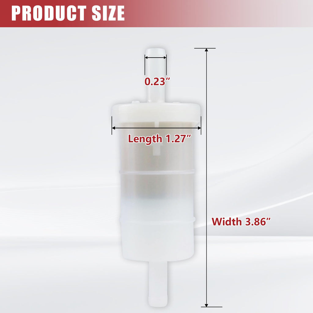 YAMAKATO 1/4 6.4mm Fuel Filter Upgrade for Rato 739CC R740 Engine