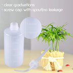 500ml White Squeeze Wash Bottles, Angled Nozzle, 2 Pack