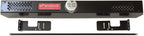 1U Rack-mount Security Cover PLUS Cable Management - 10K Combination Locking Panel for Physical Security/Access