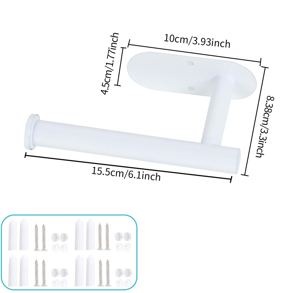 2 Pcs Adhesive Curtain Holdbacks, Screw-in Curtain Tiebacks, White