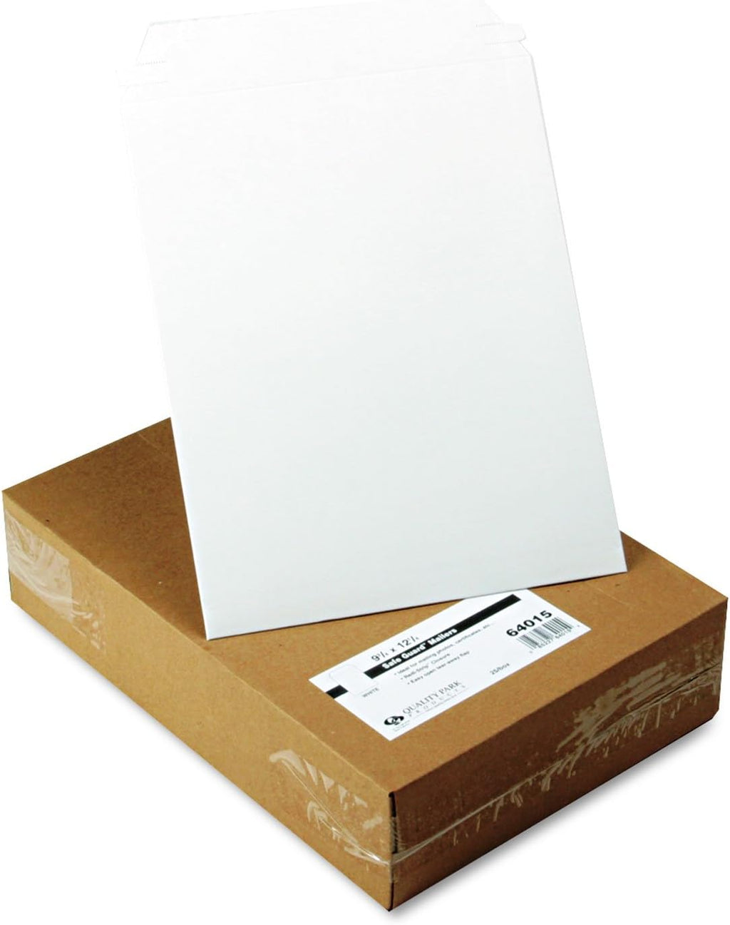 Photo/Document Mailer, Redi-Strip, White, 9.75x12.5, 25 per Box (64015)