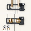 Cabinet Lock, 2 Metal Locks 4 Keys, Keyed Alike, Adjustable, Short Ver | Adjustable Childproof Cabinet Latch to