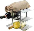 10pcs Burlap Wine Gift Bags for 1.5L Bottles, Large