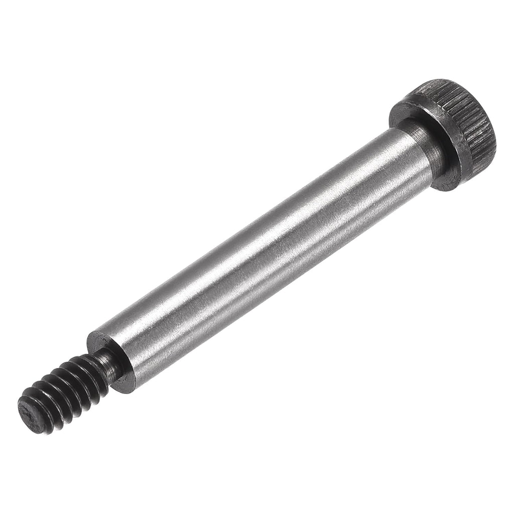 uxcell Alloy Steel Hexagon Socket Head Shoulder Screws Bolts, 2" Shoulder Length, 1/4" Shoulder Dia, #10-24 Thread, 6pcs