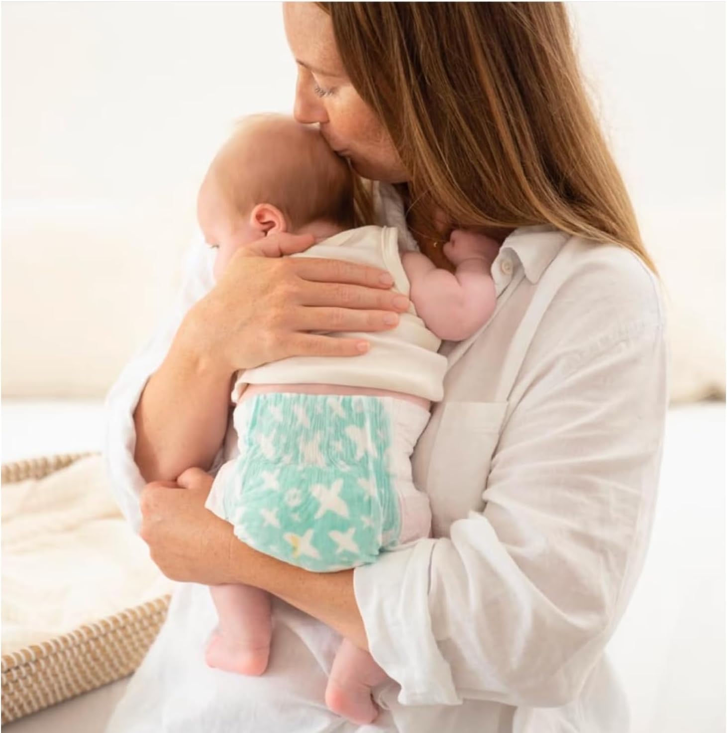 Rascals Premium Disposable Baby Diapers Size 4 (25 Count), Absorbent Core, Up to 12 Hours Leak Protection, Gentle on