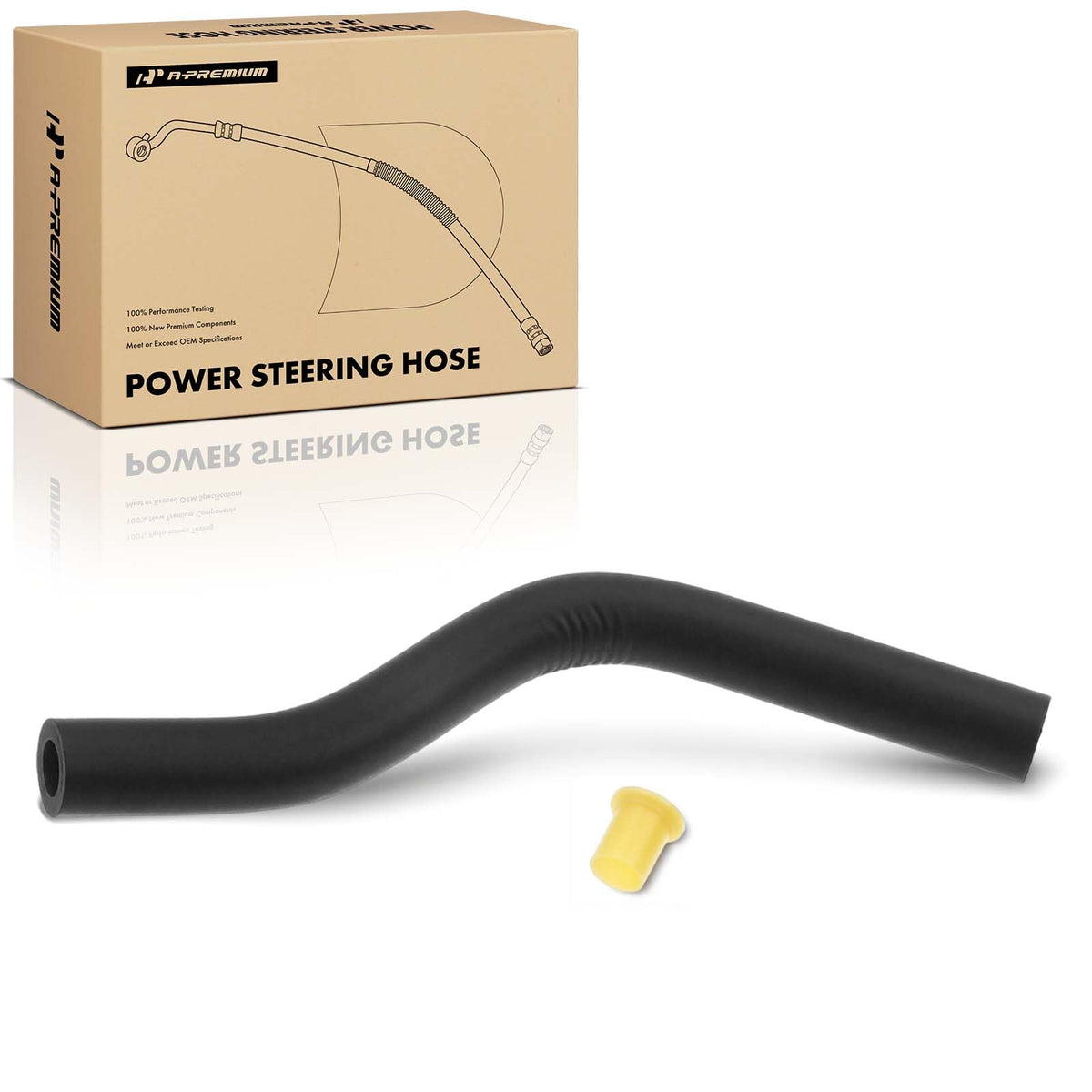 A-Premium Power Steering Return Hose Assembly Compatible with Honda