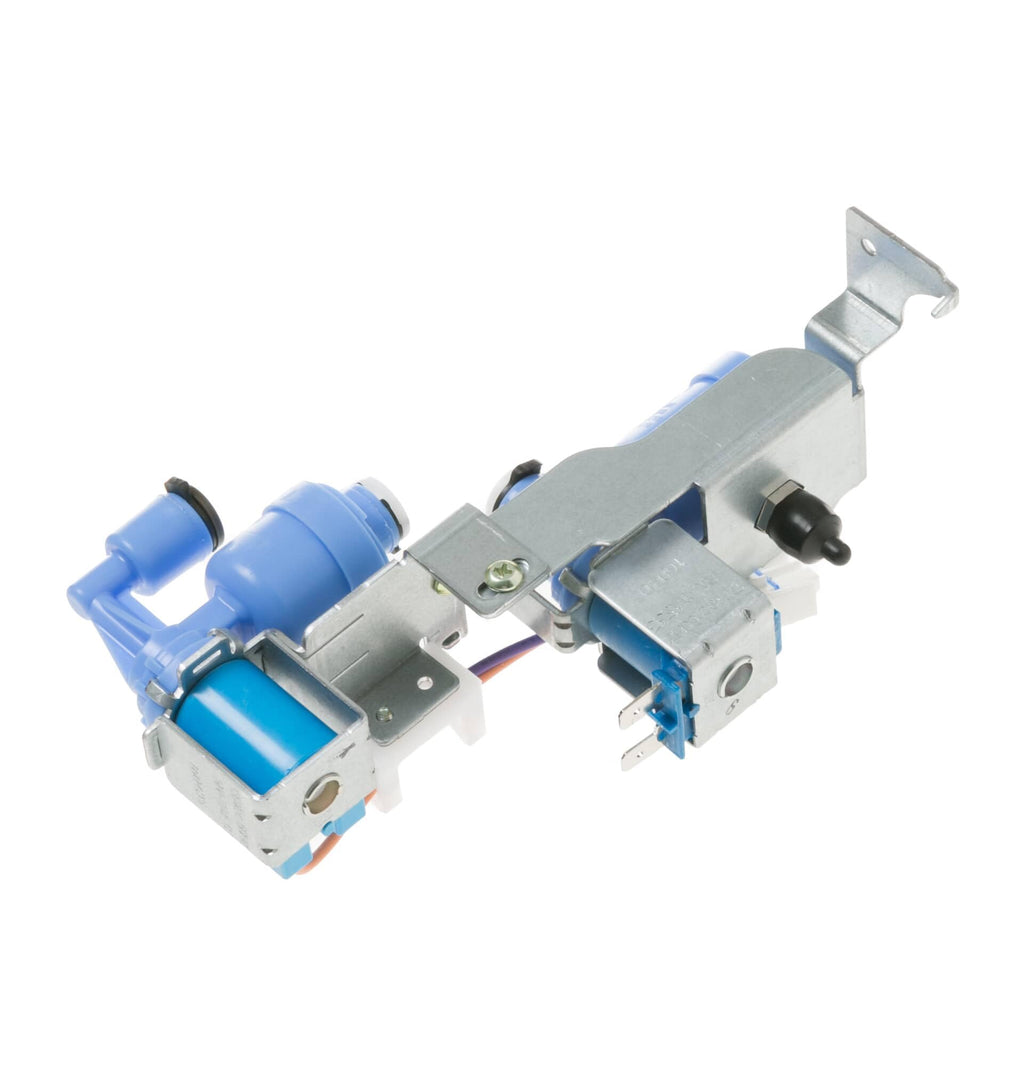 SUPPLYZ Direct Replacement for GE WR57X25917 Refrigerator Refrigerator Double Valve Icemaker Assem