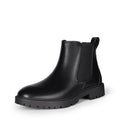 Women's Chelsea Ankle Boots Shoes,Black/Pu,8.5