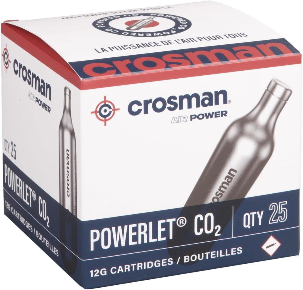 2311-N 25-Count 12-Gram CO2 Cartridges For Air Rifles And Air Pistols | 10-Round Rotary Design - Replacement Magazine