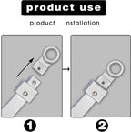 15PCS Auxiliary Idler Belt Tensioner Pulley Tool Kit Serpentine Timing Belt Wrench Removal Tool Set Engine Timing