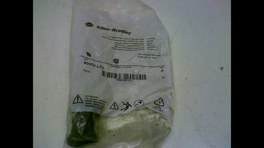 ALLEN BRADLEY 800FP-LF5 SERIES A PUSHBUTTON