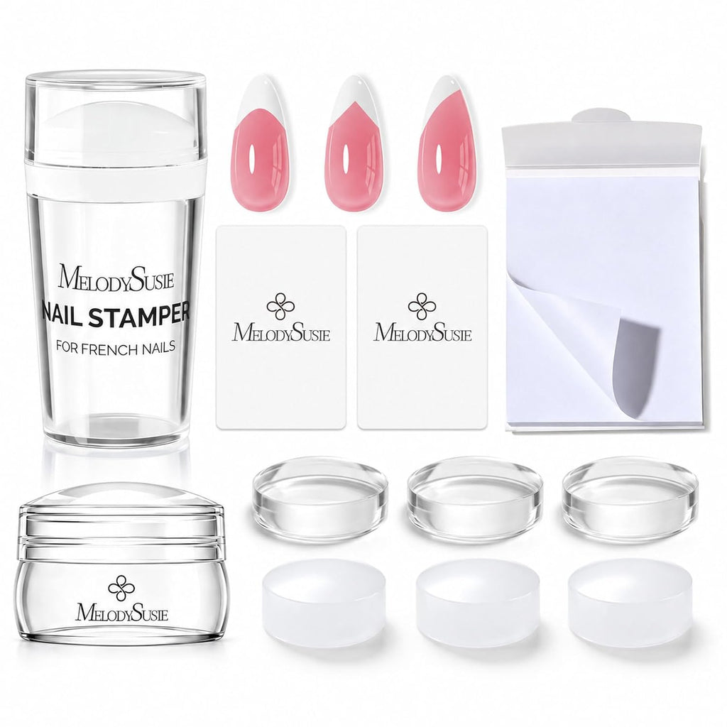 French Tip Tool, Long & Short Nail Stamp, 11PCS