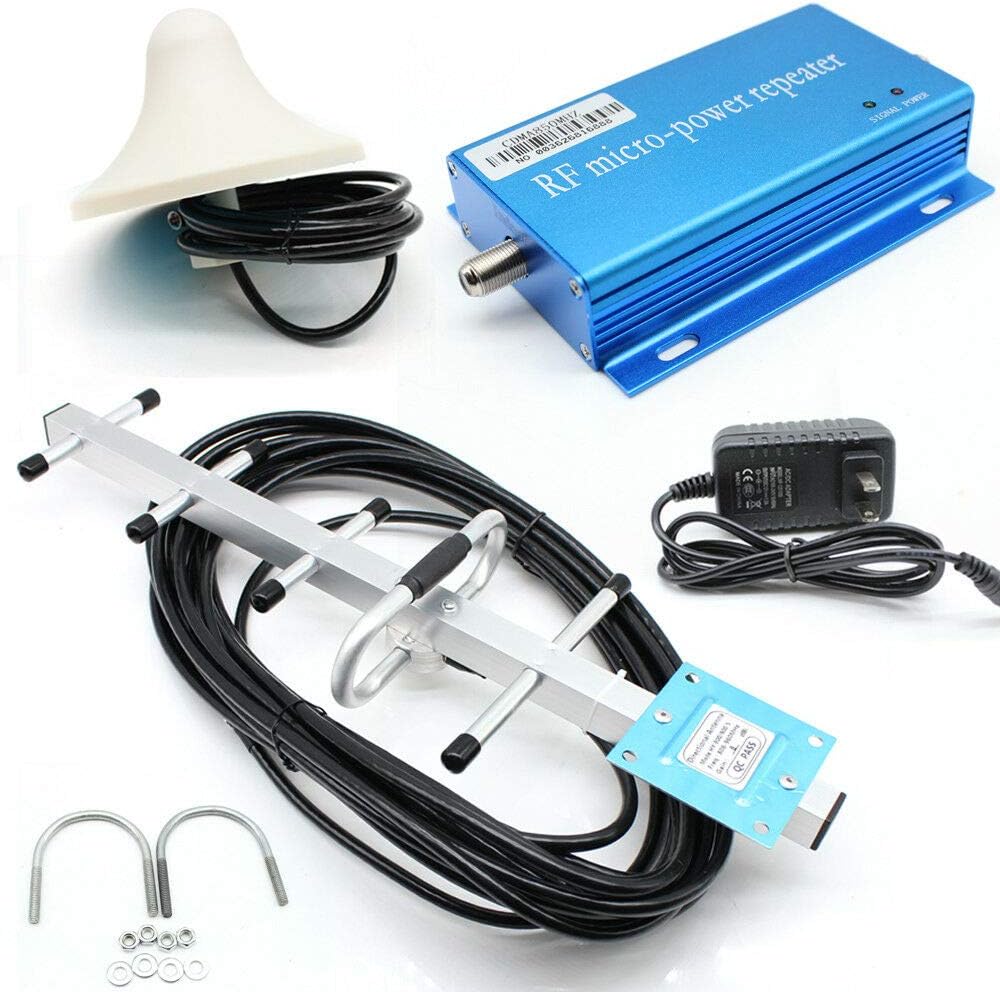 Cell Phone Signal Booster Amplifier 50MHz Band 2G /3G /4G Cell Phone Signal Booster for Home Repeater+Antenna Kit