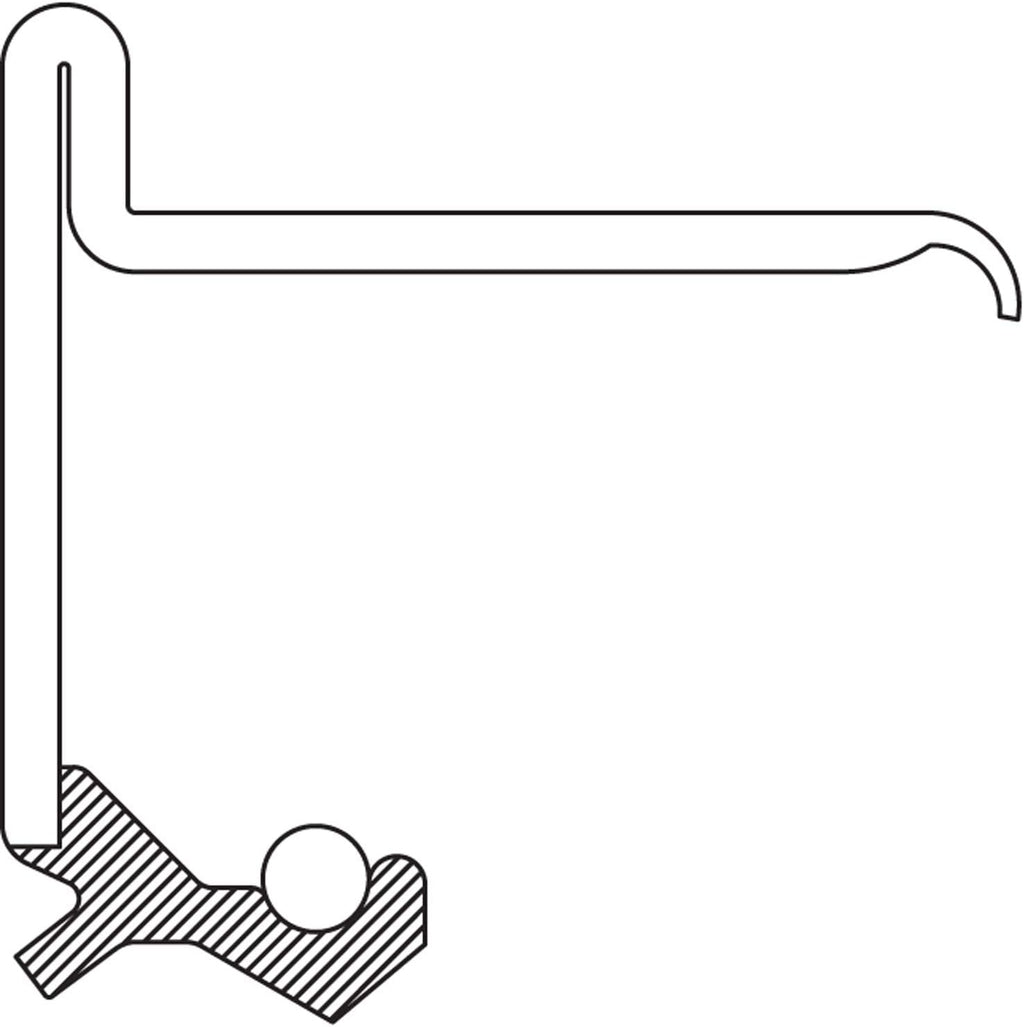 National 6818 Differential Pinion Seal