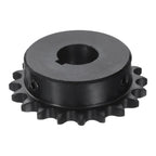 uxcell #40 Chain Roller Sprocket B Type, 1" Bore 20 Tooth Single Strand Chain Sprocket, Carbon Steel, Keyway with Set Screws