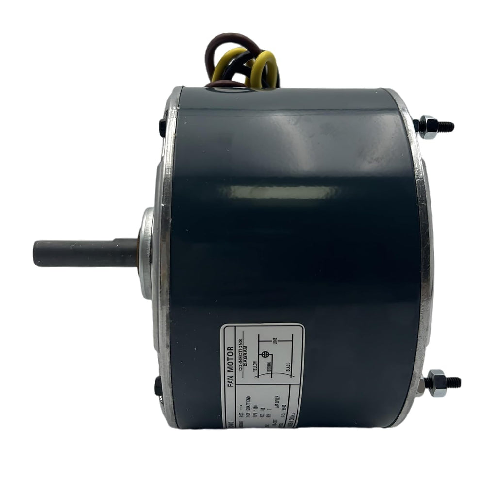 5KCP39BGS069S Condenser Fan Motor 1/10 HP 1100 RPM 208-230V | Compatible with Carrier HC33GE233A 5KCP39BGY824S Genteq
